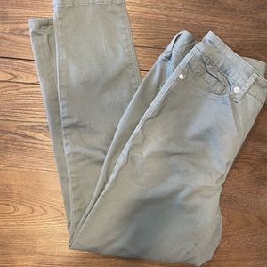Jessica Simpson skinny ankle pant. Army green. Size 6. Gently used.
